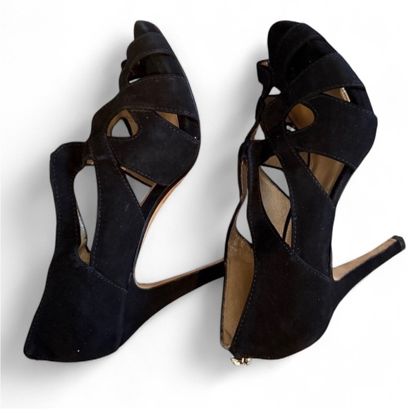 ANTONIO MELANI SIZE 8.5 Elegant Black Women's Heels - Picture 3 of 4